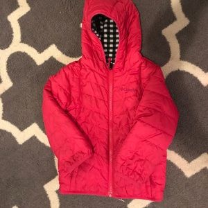 Girls Columbia puffer jacket